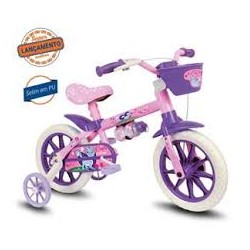 BICICLETA ARO 12 FEM AQUA RSA/AZL NATHOR