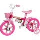 BICICLETA ARO 12 FEM FLOWER PINK NATHOR