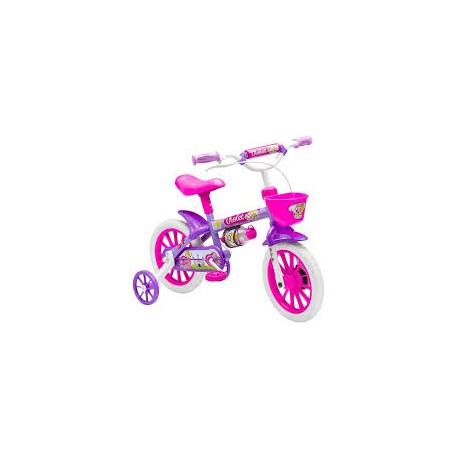 BICICLETA ARO 12 FEM VIOLET LILAS NATHOR